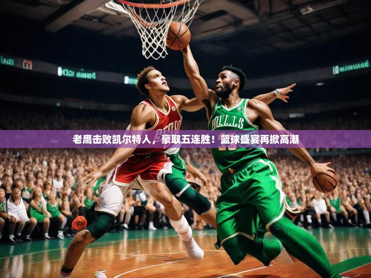 2025 极速体育在线老鹰击败凯尔特人，豪取五连胜！篮球盛宴再掀高潮